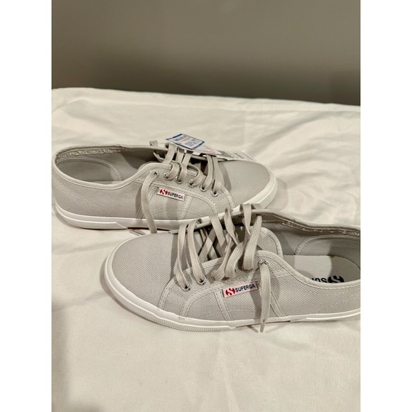Superga Shoes - Superga 2750 Cotu Classic Canvas Lowtop Sneakers Grey Unisex 8.5M 10W NWOB